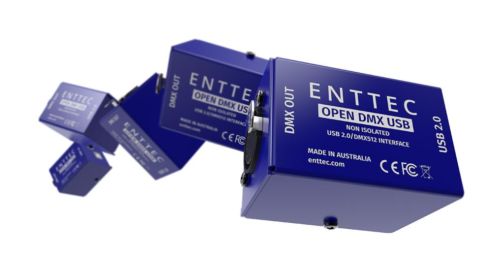 Enttec Open DMX USB Interface – Thomann United States